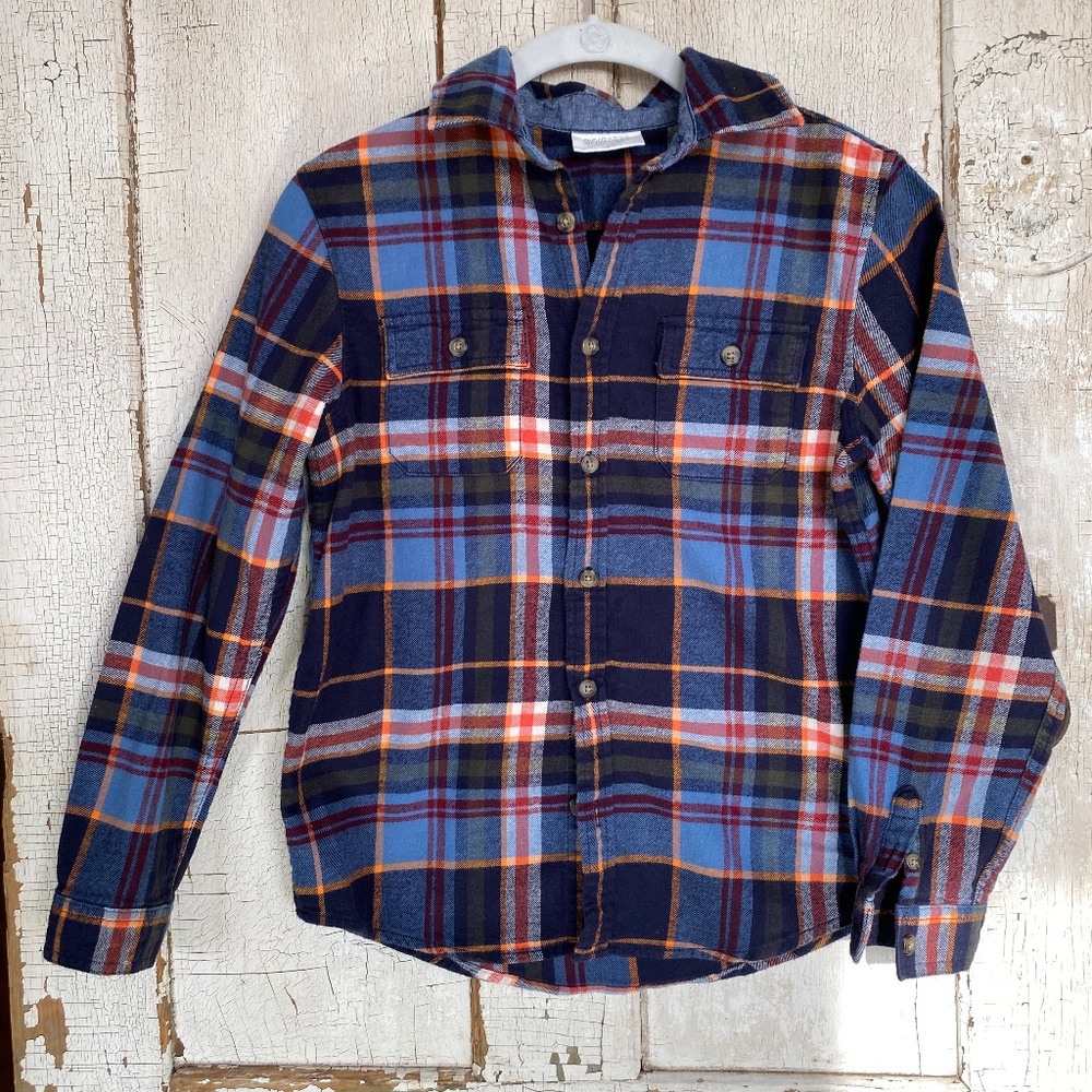Gymboree Boys Collared Shirt, Size L (10-12)